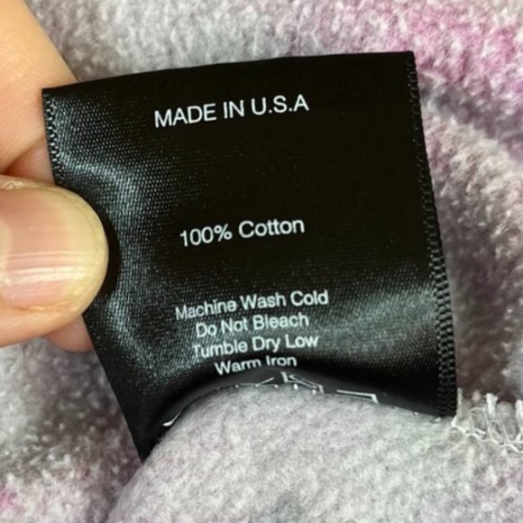 Men’s Purple Tie-Dye RHUDE Crewneck Sweater SZ Small - Picture 4 of 6